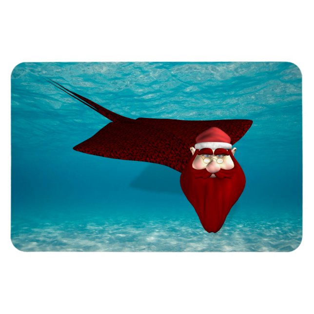 Santa Manta Magnet (Horizontal)