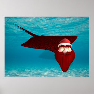 Santa Manta Poster