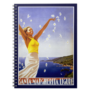 Santa Margherita Ligure with Daisies Notebook