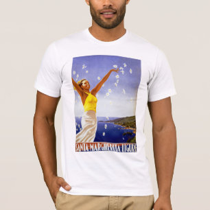 Santa Margherita Ligure with Daisies T-Shirt