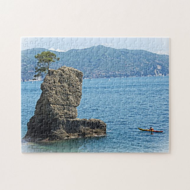 Santa Marhetrita Ligure, Italy - Kayaker Puzzle (Horizontal)
