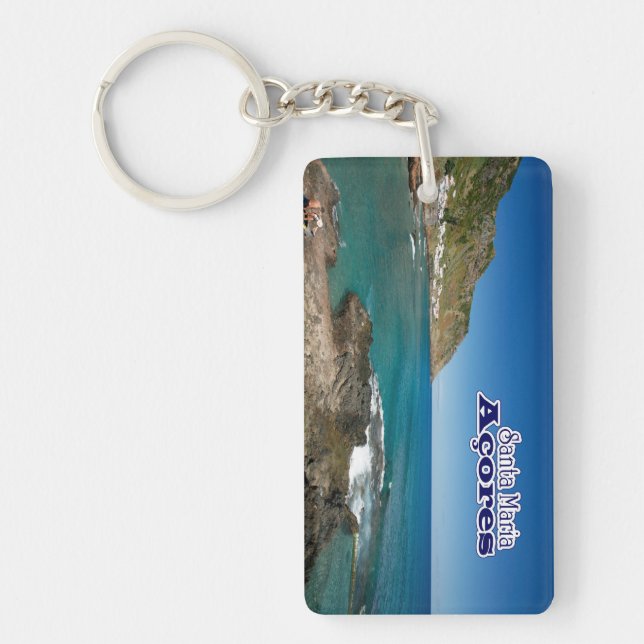 Santa Maria - Azores Keychain (Front)