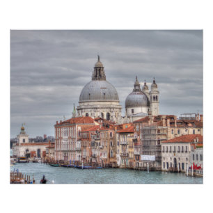 Santa Maria della Salute, Venice Italy Poster