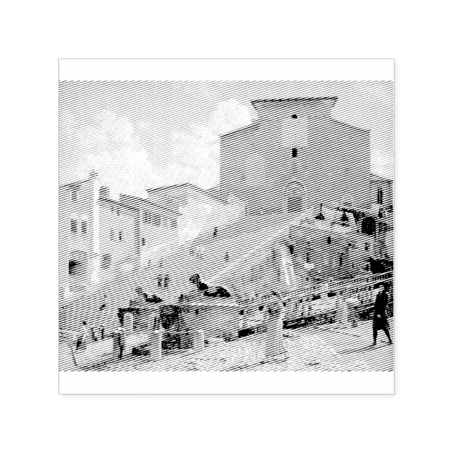 Santa Maria in Aracoeli in Rome Self-inking Stamp (Design)
