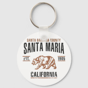 Santa Maria Keychain