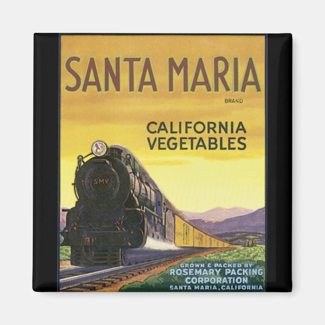 Santa Maria Magnet (Front)