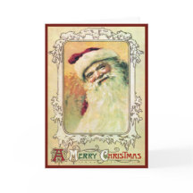 Santa Merry Christmas Vintage