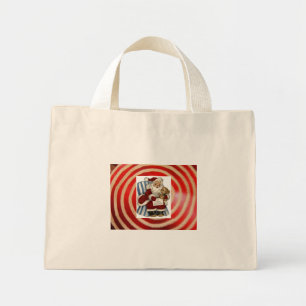Santa  mini tote bag