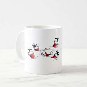 Santa Mob Hit coffee mug