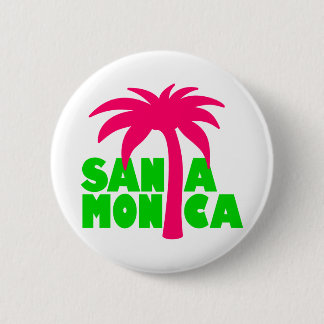 Santa Monica 2 Inch Round Button