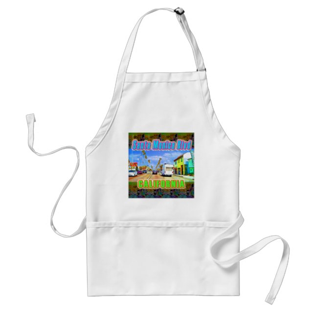 "Santa Monica Blvd 2" Apron (Front)