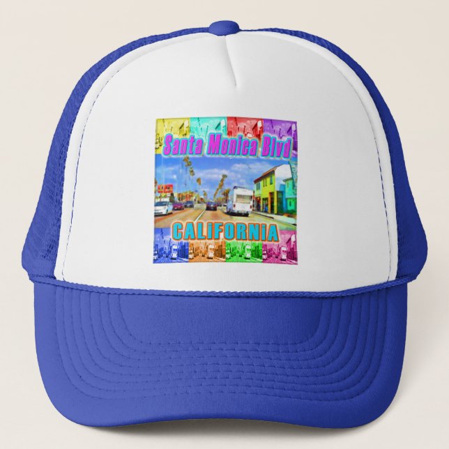 "Santa Monica Blvd 3" Hat (Front)