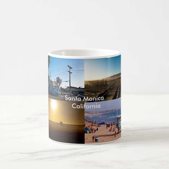 Santa Monica - California Coffee Mug (Center)