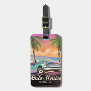 Santa Monica California USA Luggage Tag