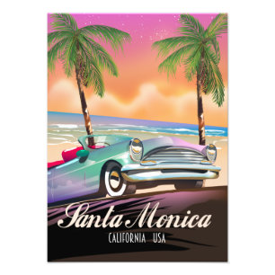 Santa Monica California USA Photo Print