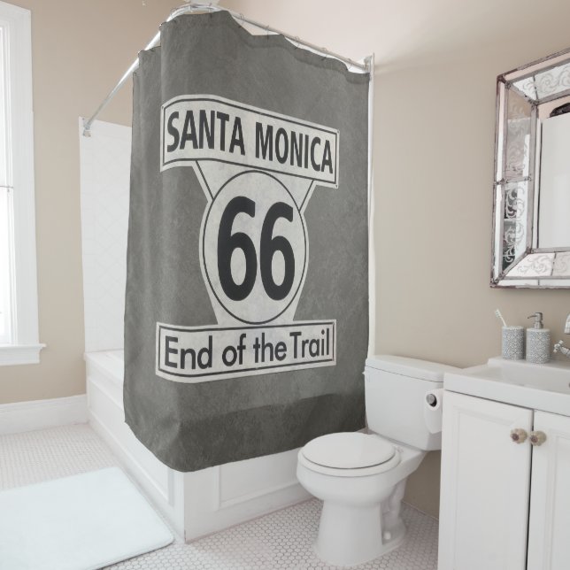Santa Monica End of the Trail Route 66 (In Situ)