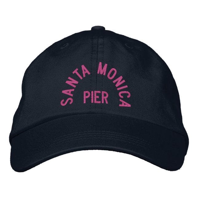 SANTA MONICA PIER Adjustable Cap (Front)