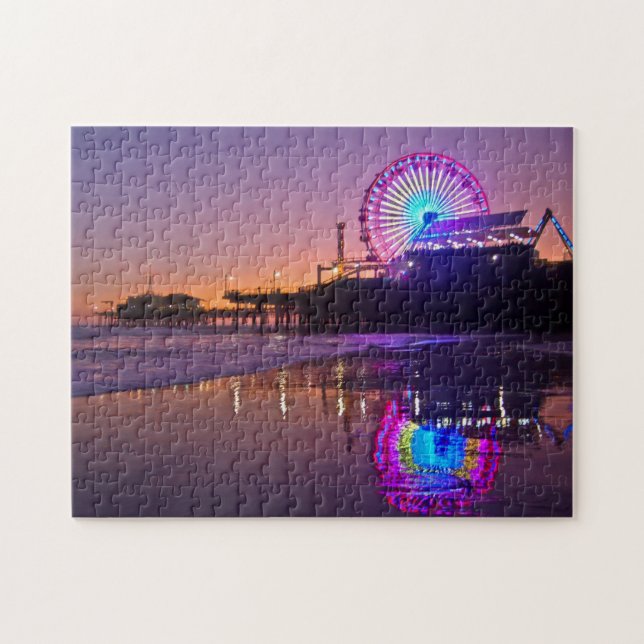 Santa Monica Pier  Jigsaw Puzzle (Horizontal)