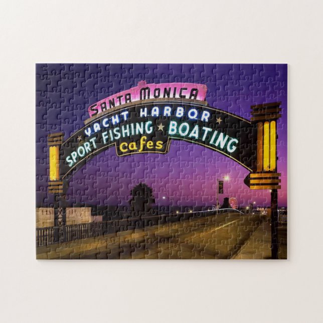 Santa Monica Pier Jigsaw Puzzle (Horizontal)