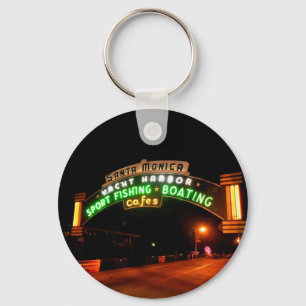 Santa Monica Pier Keychain