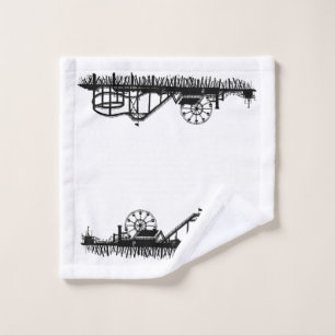 Santa Monica Pier Los Angeles California Beach Bath Towel Set
