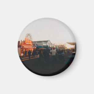 Santa Monica Pier, Los Angeles, California Magnet