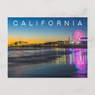 Santa Monica Pier Los Angeles, California Postcard