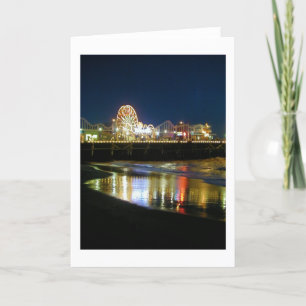 Santa Monica Pier, Los Angeles Card