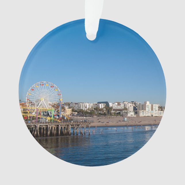 santa monica pier ornament (Front)