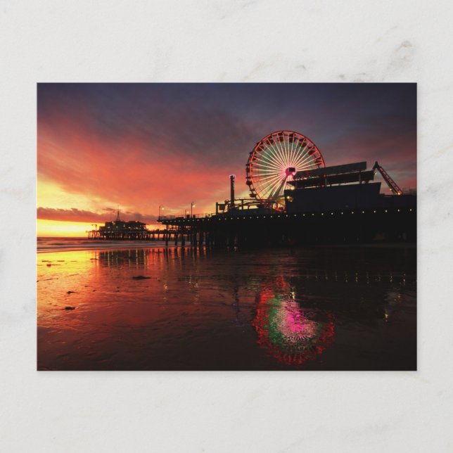 Santa Monica Pier Postcard (Front)