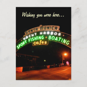 Santa Monica Pier Postcard