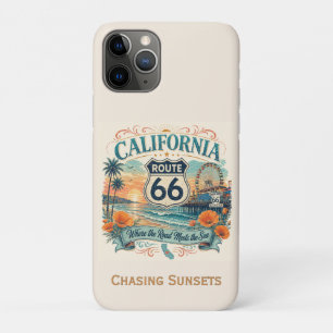 Santa Monica Pier Route 66 Pacific Dreamscape iPhone 11 Pro Case