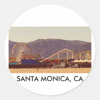 Santa Monica Pier - Sticker Sheet