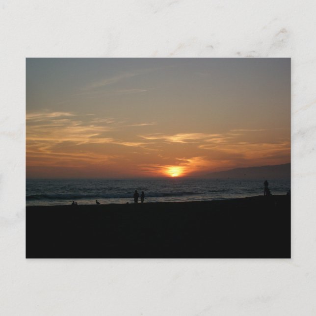Santa Monica State Beach Postcard (Front)