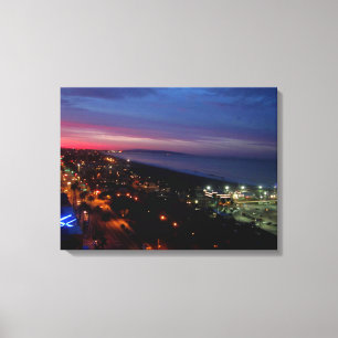SANTA MONICA SUNRISE #2 CANVAS PRINT