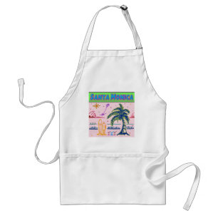 "Santa Monica" Surfer Beach Apron