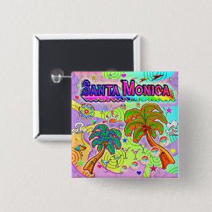 Santa Monica Vacation Target Button