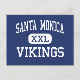 Santa Monica - Vikings - High - Santa Monica Postcard