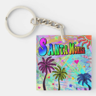 Santa Monica Vivid Romance Keychain