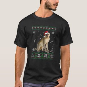 Santa Monkey Ugly Sweater Animals Christmas Pajama
