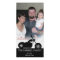 Santa Motorcycle & Snowflakes Holiday Photo Card