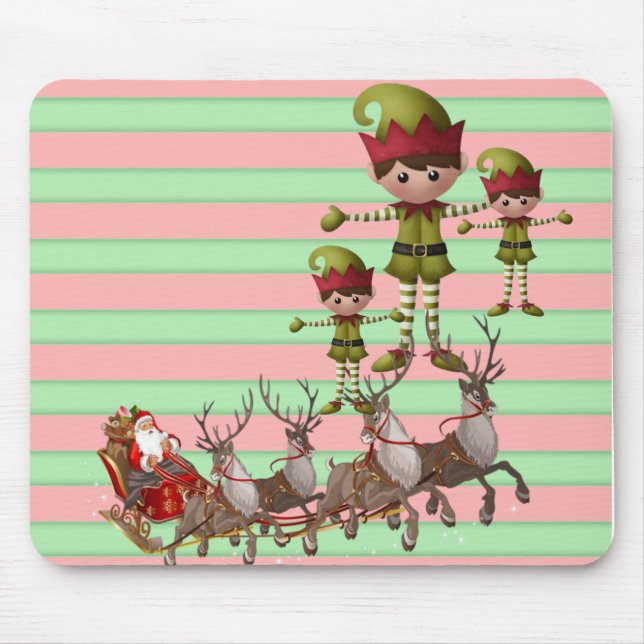 Santa Mouse Pad (Front)