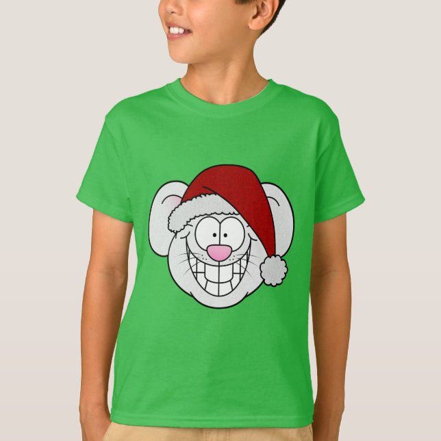 Santa Mouse T-Shirt (Front)