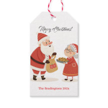 Santa Mrs Claus Merry Christmas