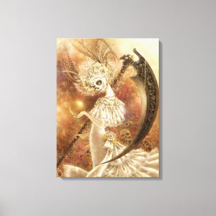 Santa Muerte Canvas Print