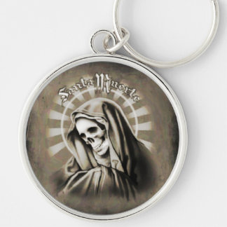 Santa Muerte Keychain