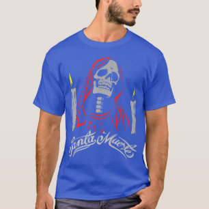 SANTA MUERTE MEXICO SKELETON GOTHIC LADIES WOMENS T-Shirt