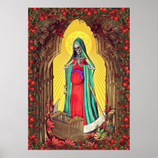 Santa Muerte Tarot - Holy Death Poster
