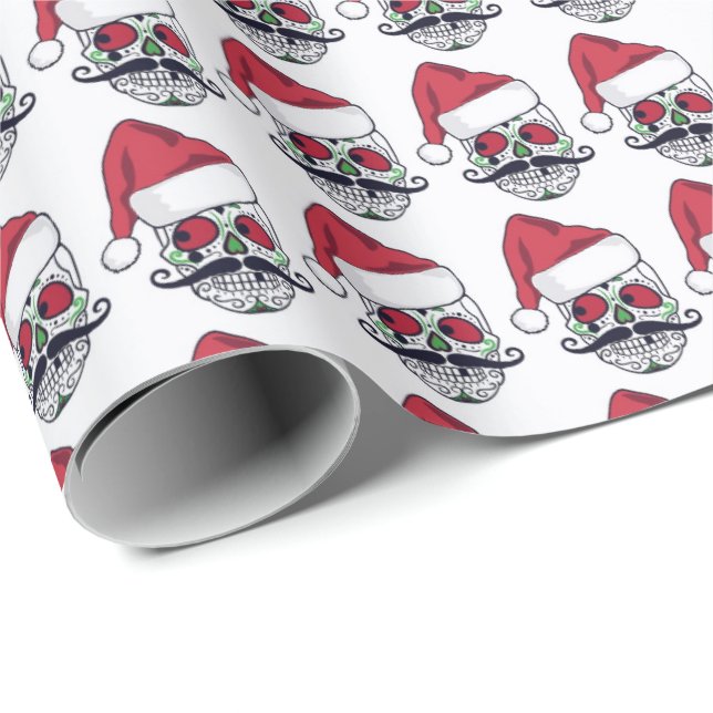 Santa Muerte Wrapping Paper (Roll Corner)