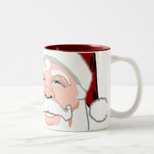 Santa Mug Coffee Cup Festive Christmas Santa Cup